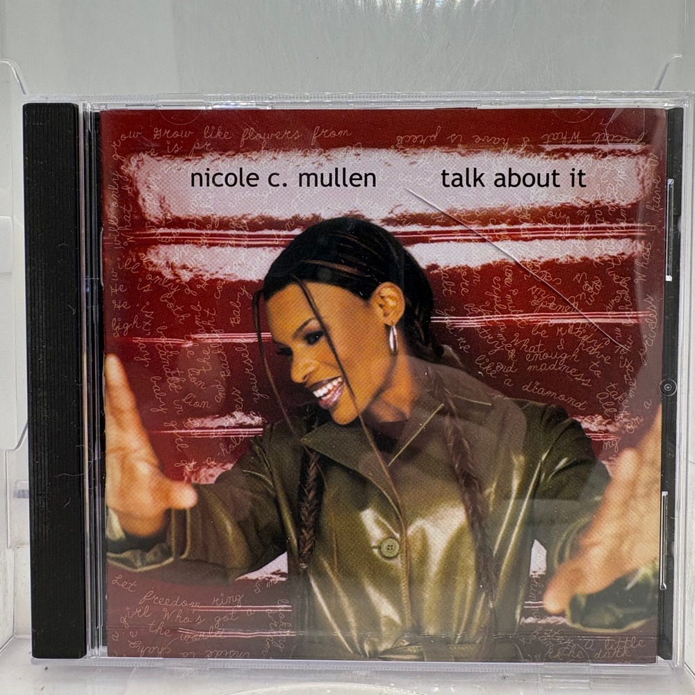 Nicole C Mullen Talk About It CD 2001 Word Entertainment 080688612726 Gospel Pop